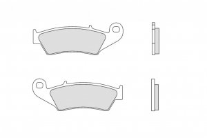 Brzdové destičky BREMBO