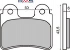Brzdové destičky RMS 225100640 organické