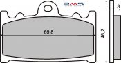 Brzdové destičky RMS 225101150 organické