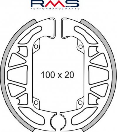 Brzdové čelisti RMS 225120300