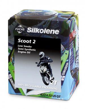 Motorový olej SILKOLENE SCOOT 2 4 l