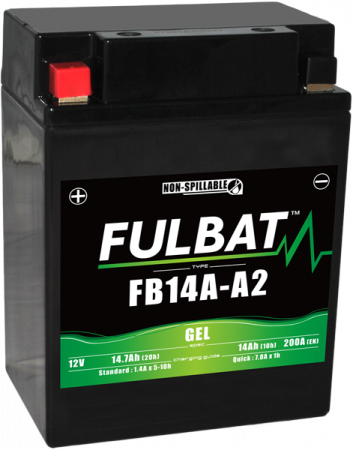 Gelová baterie FULBAT FB14A-A2  GEL