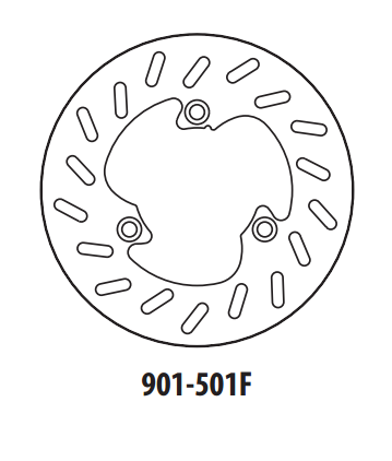 Brzdový kotouč GOLDFREN 901-501F přední 220 mm