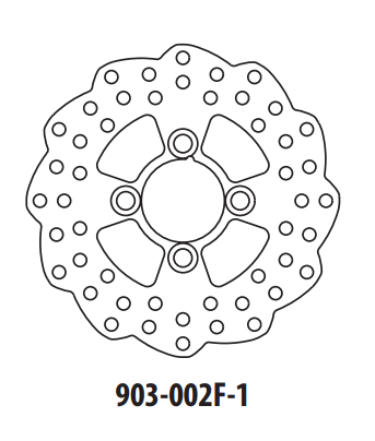 Brzdový kotouč GOLDFREN 903-002F-1 přední 180,5 mm