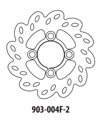 Brzdový kotouč GOLDFREN 903-004F-2 přední 160,6 mm