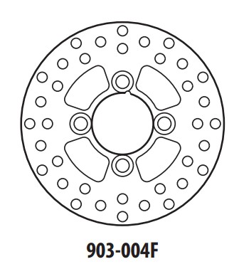 Brzdový kotouč GOLDFREN 903-004F přední 160,6 mm