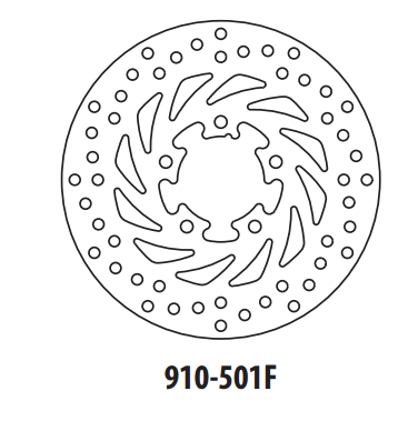 Brzdový kotouč GOLDFREN 910-501F přední 220 mm