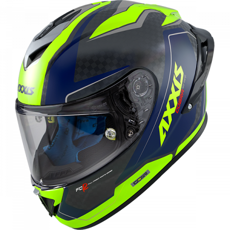 Integrální helma AXXIS COBRA rage a3 lesklá fluor žlutá S