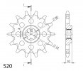 Řetězové kolečko SUPERSPROX CST-411:13 13 zubů, 520