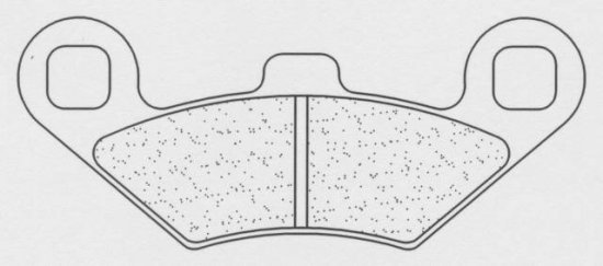 Brzdové destičky CL BRAKES 2927 ATV1