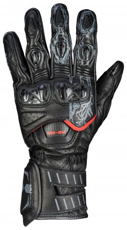Sportovní rukavice iXS X40462 RS-200 3.0 černý S